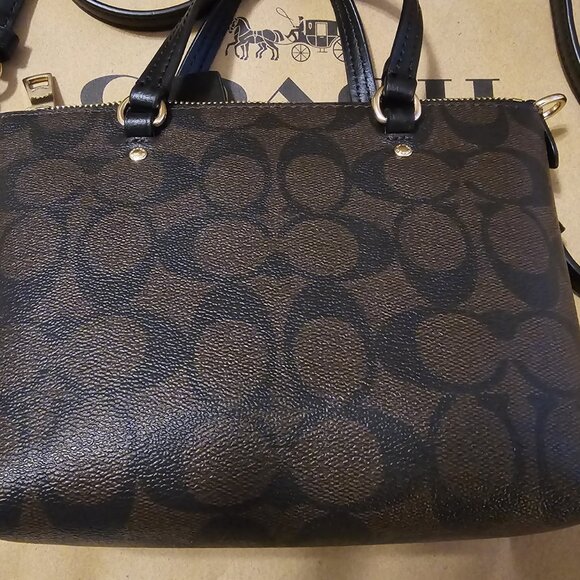 NWT Coach Mini Purse with Shoulder Strap - Picture 10 of 11